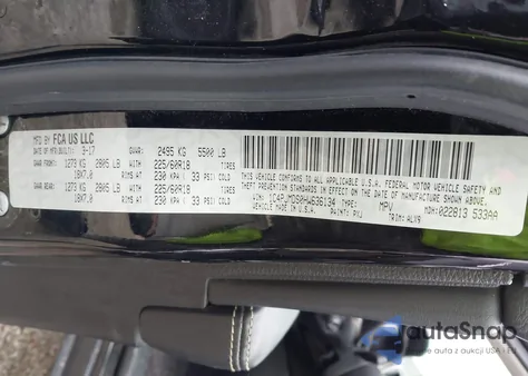 2017 Jeep Cherokee Limited 4X4 из США, поврежденный, VIN 1C4PJMDS0HW636134